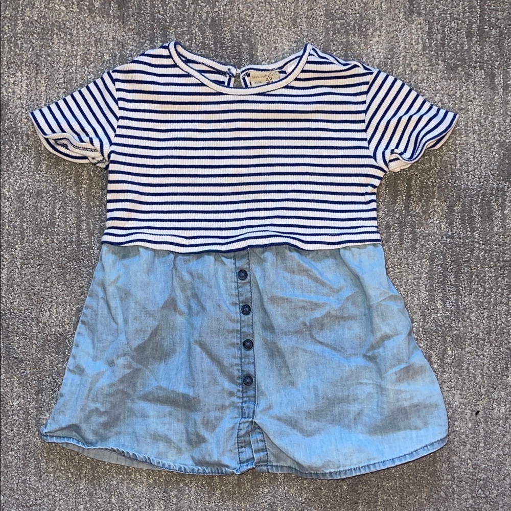 Zara Baby Striped Dress